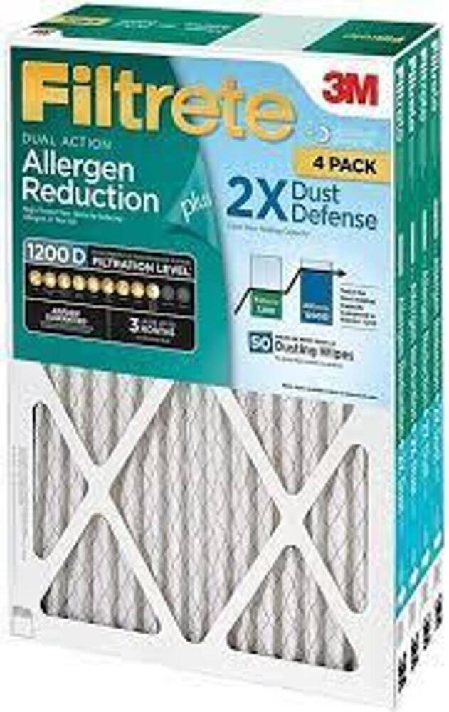 DESCRIPTION: (1) ALLERGEN REDUCTION PLUS DUST FILTER BRAND/MODEL: 3M ...