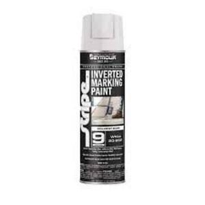 DESCRIPTION: (6) INVERTED TIP SOLVENT MARKING PAINT BRAND/MODEL: SEYMOUR #20-952 INFORMATION: WHITE RETAIL$: $10.00 EA SIZE: 17 OZ QTY: 6