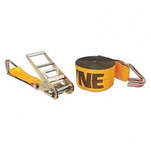 DESCRIPTION: (1) TIE DOWN STRAP BRAND/MODEL: KINEDYNE #48PX45 INFORMATION: YELLOW RETAIL$: $169.00 EA SIZE: 27X4 6670 LB CAP QTY: 1