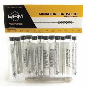 DESCRIPTION: (2) SETS OF INDUSTRIAL BRUSHES BRAND/MODEL: BRM #40AJ70 RETAIL$: $48.12 EA SIZE: 1-32 - 1/4 QTY: 2