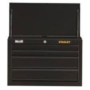 DESCRIPTION: (1) TOOL CHEST BRAND/MODEL: STANLEY #STST22643BK INFORMATION: BLACK RETAIL$: $165.90 EA QTY: 1