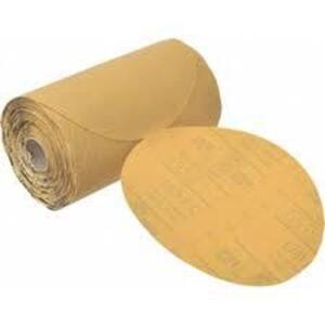 DESCRIPTION: (1) CASE OF (6) ROLLS OF (175) GOLD PAPER DISC BRAND/MODEL: 3M STIKIT #96434 RETAIL$: $137.00 EA SIZE: 6IN QTY: 1