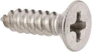 DESCRIPTION: (6) BAGS OF (500) PHILIPS FLAT HEAD CHIPBOARD SCREW BRAND/MODEL: MSC #989027-2 RETAIL$: $132.00 TOTAL SIZE: 8X1-1/2 QTY: 6