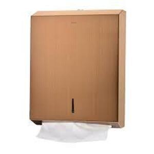 DESCRIPTION: (1) WALL MOUNT TOWEL DISPENSER BRAND/MODEL: ALPINE INFORMATION: COPPER RETAIL$: $60.00 EA SIZE: 11/1/2005 QTY: 1