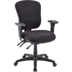 DESCRIPTION: (1) MID BACK TASK CHAIR BRAND/MODEL: LLR #66128 INFORMATION: BLACK RETAIL$: $278.54 EA QTY: 1