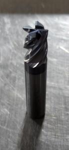 DESCRIPTION: (1) SOLID CARBIDE FINISHING END MILL BRAND/MODEL: SGS 0528408 RETAIL$: 69.82 SIZE: 7/16" 0.015 TO 0.020 RAD QTY: 1