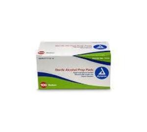 DESCRIPTION (7) CASES OF (20) BOXES OF (100) STERILE ALCOHOL PREP PADS BRAND/MODEL DYNAREX #NDC# 67777-121-14 ADDITIONAL INFORMATION RETAILS FOR $4.00