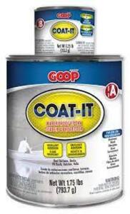 DESCRIPTION: (2) COAT IT WATERPROOF EPOXY BRAND/MODEL: AMAZING GOOP RETAIL$: $42.00 EA QTY: 2