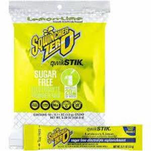 DESCRIPTION: (6) SPORTS DRINK MIX POWDER CONCENTRATE BRAND/MODEL: SQWINCHER #45ED82 INFORMATION: LEMON LIME RETAIL$: $10.00 EA QTY: 6