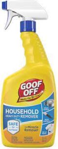 DESCRIPTION: (6) ADHESIVE REMOVER BRAND/MODEL: GOOF OFF #6UAZ5 RETAIL$: 7.8 SIZE: 16 OZ QTY: 6