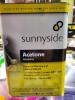 DESCRIPTION: (2) CLEANUP SOLVENT BRAND/MODEL: SUNNYSIDE #44ZU20 RETAIL$: $17.21 EA SIZE: 1 GAL QTY: 2 - 2