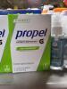 DESCRIPTION: (6) BOXES OF (10) PACKS OF SPORTS DRINK MIX BRAND/MODEL: PROPEL #403U28 INFORMATION: KIWI STRAWBERRY RETAIL$: $9.00 EA SIZE: .6 OZ QTY: 6 - 2