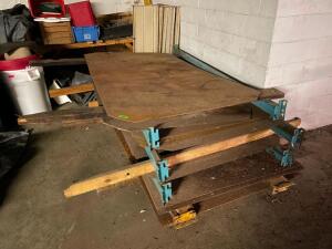 (8) - 8 FT. STEEL PLATES WITH ADDITIONAL CROSSBEAMS