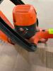 DESCRIPTION: 18" ELECTRIC DELUXE HEDGE TRIMMER BRAND/MODEL: BLACK+DECKER INFORMATION: TESTED AND WORKING QTY: 1 - 2