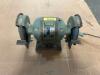 DESCRIPTION: 6" 1/2 HP BENCH GRINDER BRAND/MODEL: ALLTRADE INFORMATION: TESTED NOT WORKING - CORD MAY NEED TO BE REPLACED QTY: 1 - 2