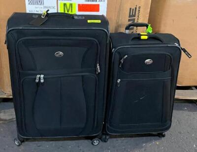 DESCRIPTION: (2) SOFT SHELL SUITCASES BRAND/MODEL: AMERICAN TOURISTER QTY: 2