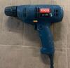 DESCRIPTION: 3/8" ELECTRIC DRILL BRAND/MODEL: RYOBI INFORMATION: TESTED AND WORKING QTY: 1