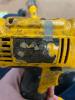 DESCRIPTION: (2) CORDLESS DRILLS AND (2) CORDLESS FLASHLIGHTS BRAND/MODEL: DEWALT INFORMATION: COULDN'T TEST - BATTERY DEAD QTY: 4 - 5