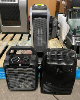 DESCRIPTION: (3) ASSORTED HEATERS QTY: 3