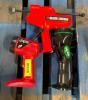 DESCRIPTION: (2) FLASHLIGHTS AND CAULK GUN QTY: 3