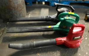 DESCRIPTION: (3) ASSORTED CORDLESS BLOWERS QTY: 3