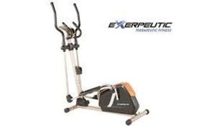 DESCRIPTION: (1) SMART TECHNOLOGY ELLIPTICAL TRAINER BRAND/MODEL: EXERPEUTIC RETAIL$: 378.49 SIZE: 54 X 23 X 63 INCHES QTY: 1