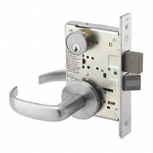 DESCRIPTION: (1) MORTISE LOCKSET LEVER BRAND/MODEL: YALE #56HH99 INFORMATION: SILVER RETAIL$: 606.38 QTY: 1