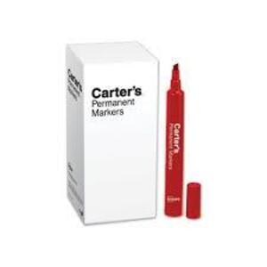 DESCRIPTION: (1) CASE OF (144) PERMANENT MARKERS BRAND/MODEL: CARTERS #2717-400 INFORMATION: RED RETAIL$: $125.00 EA QTY: 1