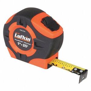 DESCRIPTION: (3) TAPE MEASURE BRAND/MODEL: CRESCENT LUFKIN #44ZJ77 INFORMATION: RED AND BLACK RETAIL$: 27.38 SIZE: 25 FT QTY: 3