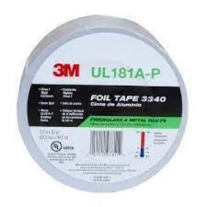 DESCRIPTION: (9) ROLLS OF FOIL TAPE BRAND/MODEL: SHOP 3M #UL181A-P INFORMATION: FOIL RETAIL$: $20.00 EA SIZE: 2.5X150 FT QTY: 9