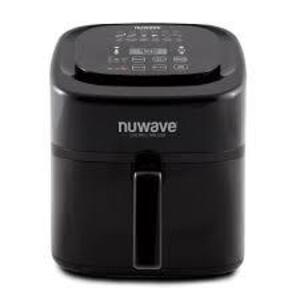 DESCRIPTION: (1) AIR FRYER BRAND/MODEL: NUWAVE INFORMATION: BRIO RETAIL$: 100 SIZE: 6 QT QTY: 1