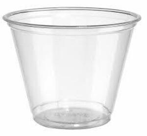 DESCRIPTION: (1) CASE OF (1000) CLEAR PLASTIC CUP BRAND/MODEL: DIXIE #22YJ79 INFORMATION: CLEAR RETAIL$: 181.5 SIZE: 9 OZ QTY: 1