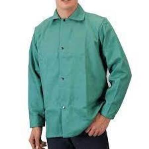 DESCRIPTION: (10) WELDING JACKET BRAND/MODEL: STEINER #4FRR8 INFORMATION: GREEN RETAIL$: $43.83 EA SIZE: 44 R QTY: 10