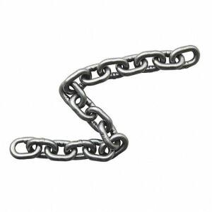 DESCRIPTION: (1) BUCKET OF HIGH TEST CHAIN BRAND/MODEL: DAYTON #1DJR4 RETAIL$: $408.36 EA SIZE: 130 FT GRADE 43 STRAIGHT CHAIN 1/4 IN TRADE SIZE 2,000