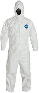 DESCRIPTION: (1) PACK OF (24) COVERALLS BRAND/MODEL: KOOLGUARD/107-KG INFORMATION: WHITE/ELASTIC WRIST & ANKLE RETAIL$: 48.75 PER PK OF 24 SIZE: 5XL Q