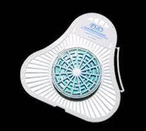 DESCRIPTION: (4) URINAL SCREEN WITH DEODORANT BRAND/MODEL: TRIMARK MARLINN QTY: 4