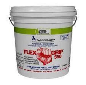 DESCRIPTION: (1) FLEX GRIP DUCT SEALANT BRAND/MODEL: HARDCAST #1861938 RETAIL$: $20.00 EA SIZE: 1 GALLON QTY: 1