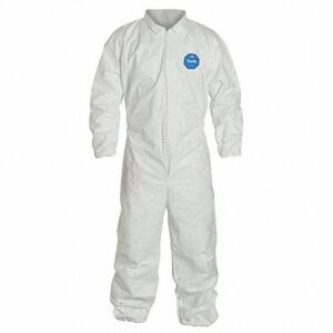 DESCRIPTION (1) PACK OF (25) DISPOSABLE COVERALLS BRAND/MODEL DUPONT #5HH38 ADDITIONAL INFORMATION RETAILS FOR $262.57 SIZE SIZE 2XL THIS LOT IS ONE M