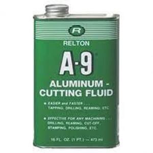 DESCRIPTION: (4) BOTTLE CUTTING FLUID BRAND/MODEL: RELTON #A-9 RETAIL$: $16.20 EA SIZE: 16 FL OZ QTY: 4