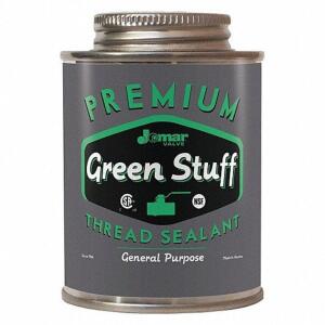 DESCRIPTION: (4) GENERAL PURPOSE THREAD SEALANT BRAND/MODEL: JOMAR VALVE-THE GREEN STUFF #41NK83 RETAIL$: $8.01 EA SIZE: 4 OZ QTY: 4