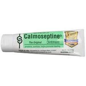 DESCRIPTION: (3) TUBES OF OINTMENT BRAND/MODEL: CALMOSEPTINE #0799-0001-04 RETAIL$: $12.49 EA SIZE: 4 OZ QTY: 3