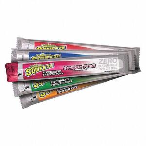 DESCRIPTION: (6) PACKS OF (10) FREEZER POP BRAND/MODEL: SQWINCHER #55NV81 INFORMATION: SUGAR FREE 5 FLAVORS QTY: 6