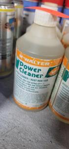 DESCRIPTION: (6) POWER CLEANER SPEED CLEANER RUST REMOVER BRAND/MODEL: WALTER RETAIL$: $26.54 EA SIZE: 500 ML QTY: 6