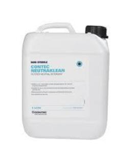 DESCRIPTION: (1) NON STERILE CONTACT NEUTRA CLEAN FILTERED NEUTRAL DETERGENT BRAND/MODEL: CONTACT RETAIL$: $150.00 EA SIZE: 5 L QTY: 1