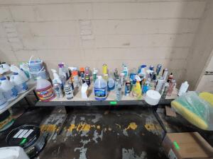 DESCRIPTION (1) MISC TABLE OF CHEMICALS THIS LOT IS ONE MONEY QTY 1