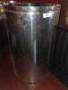 DESCRIPTION: (2) LARGE CYLINDER BATHROOM TRASH CANS. LOCATION: BAR THIS LOT IS: SOLD BY THE PIECE QTY: 2