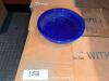 DESCRIPTION: (24) 6.5" BLUE CERAMIC PLATES SIZE 6.5" LOCATION: BAR THIS LOT IS: SOLD BY THE PIECE QTY: 24 - 2