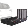 (1) CARGO CARRIER BASKET WITH RAMP