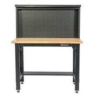 (1) ADJUSTABLE HEIGHT WORKBENCH WITH PEGBOARD