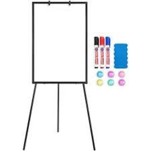 (1) EASEL WHITEBOARD WITH MAGNETIC TRIPOD